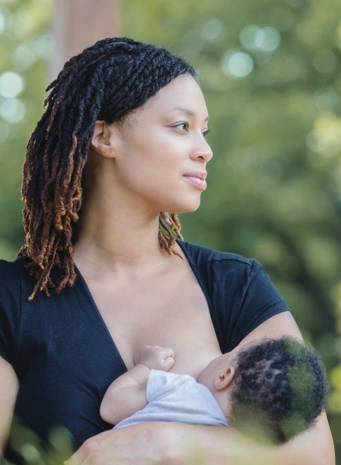 LWHW mom breastfeeding baby